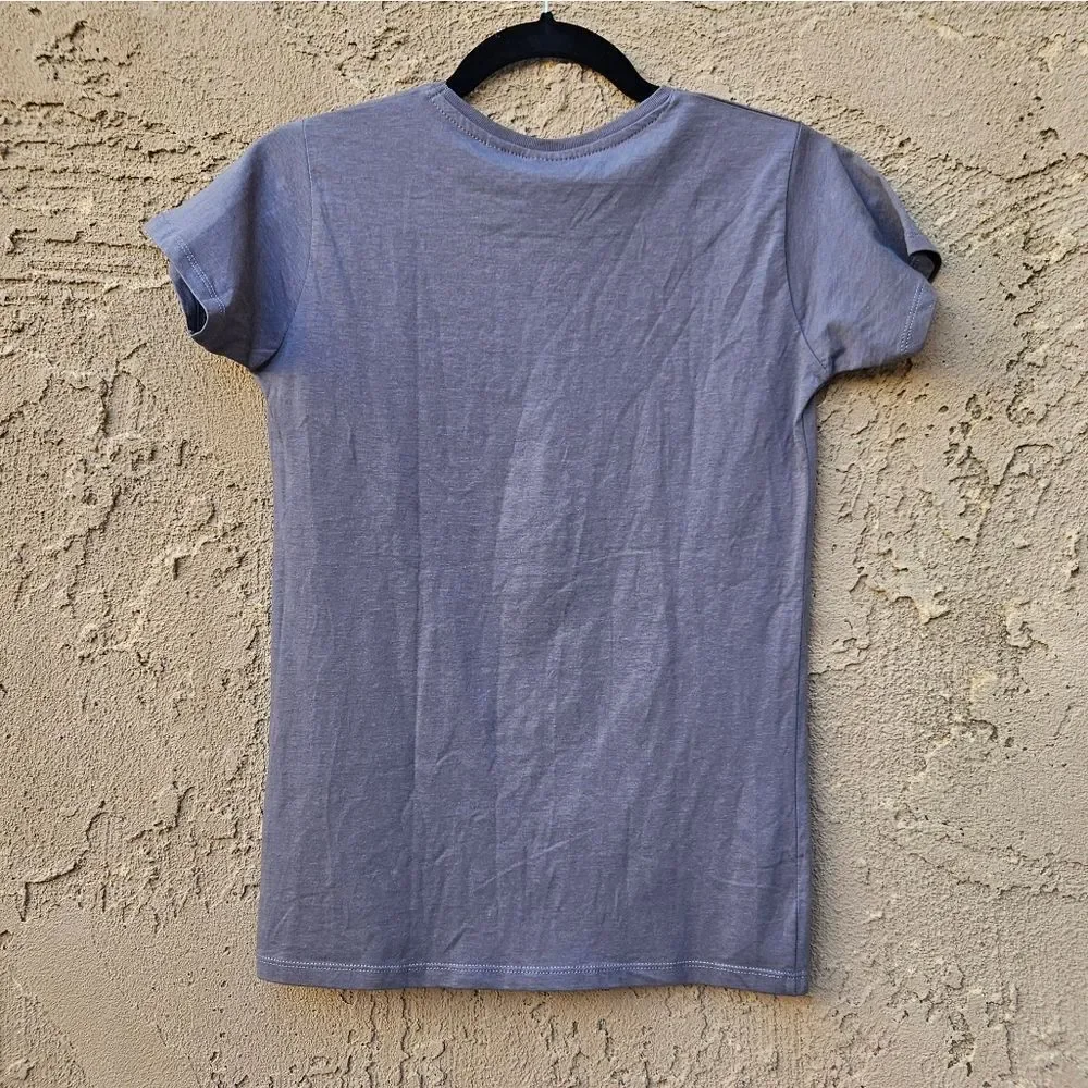 Fox Gray Vienna Graphic T-Shirt Size S - Picture 2 of 10